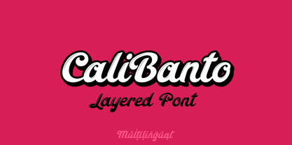 Cali Banto Font Poster 1