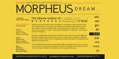 Morpheus Dream Fuente Póster 7