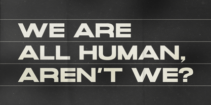 Humanism Font Poster 2
