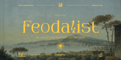 Feodalist Font Poster 1
