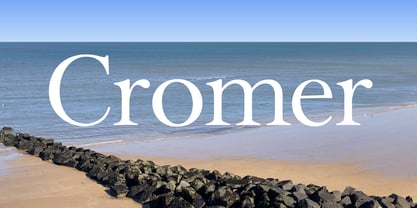 Cromer Font Poster 1