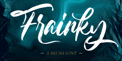 Frainky Font Poster 1