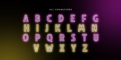 Party Style Font Poster 13