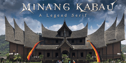 The Minang Font Poster 2