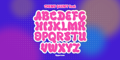 Chewy Bubble Font · 1001 Fonts