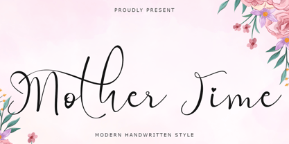 Mother Time Font Poster 1