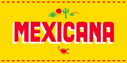 Mexicana Font Poster 1