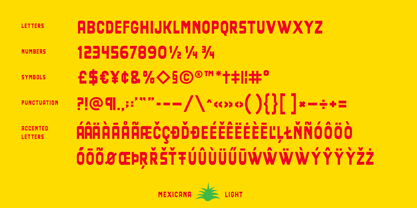 Mexicana Font Poster 8