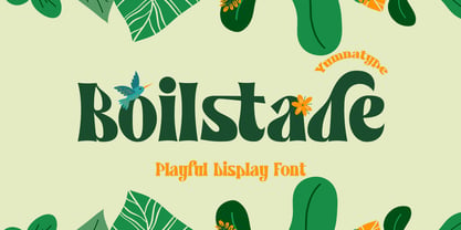 Boilstade Font Poster 1