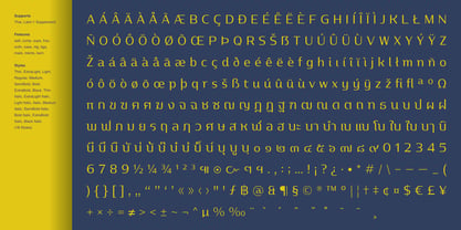 Baramee Font Poster 8