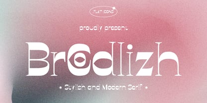 Brodlizh Font Poster 1