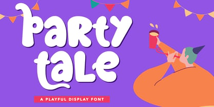 Party Tale Font Poster 1