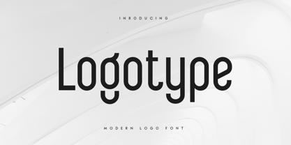 Logotype Style Font Poster 1