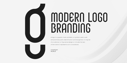 Logotype Style Font Poster 3