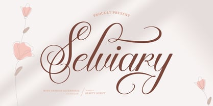 Selviary Font Poster 1