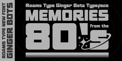 Ginger Bots Font Poster 8