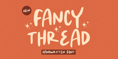 Fancy Thread Font Poster 1