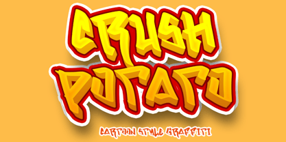 Crush Potato Font Poster 1