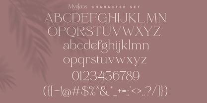 Myglaos Font Poster 13