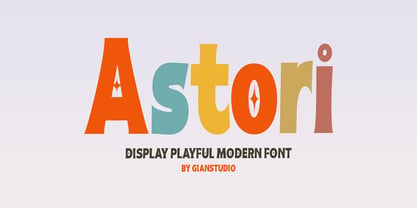 Astori Font Poster 1