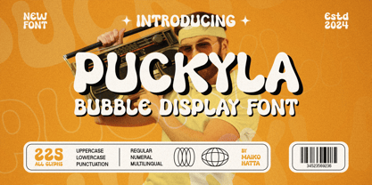 Puckyla Font Poster 1