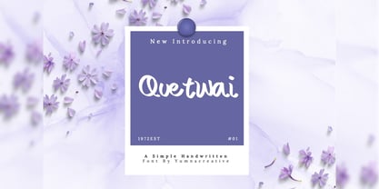 Quetwai Font Poster 1