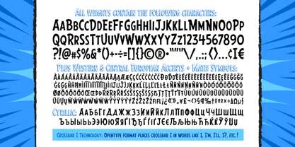 Doohickey Font Poster 4