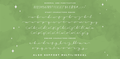 Challore Script Font Poster 9
