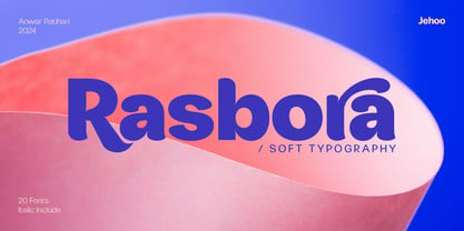 JHC Rasbora Font Poster 1