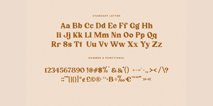 Laurasia Font Poster 10