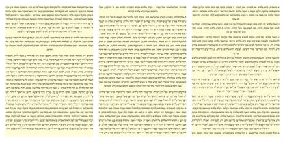 Hebrew Maran Font Poster 8