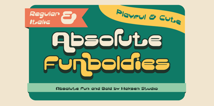 Absolute Funboldies Fuente Póster 1