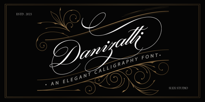 Danizatti script Fuente Póster 1