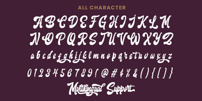 Monsterlight Font Poster 2