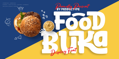 Food Buka Font Poster 1