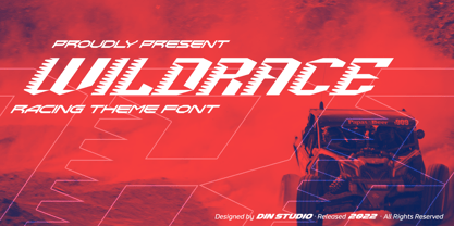 Wildrace Font Poster 1