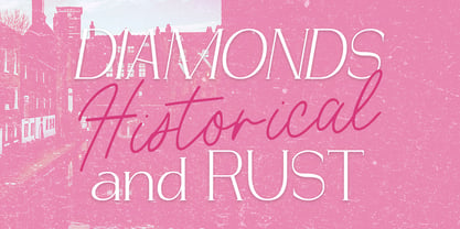 Diamonds and Rust Historical Fuente Póster 1