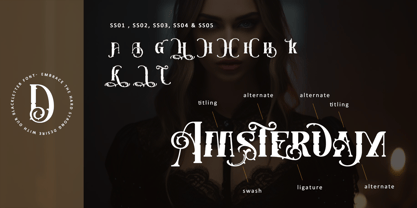 Blacker Gothic Font Poster 14