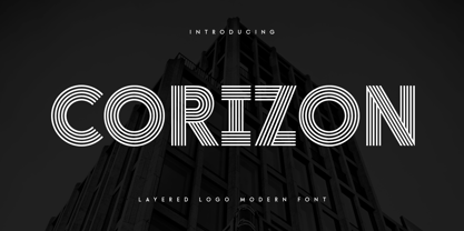 Corizon Font Poster 1