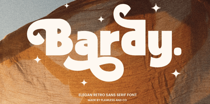 Bardy Font Poster 1