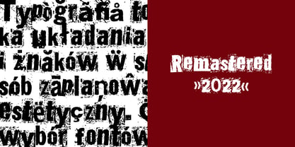 Polish Dirty News Font Poster 6