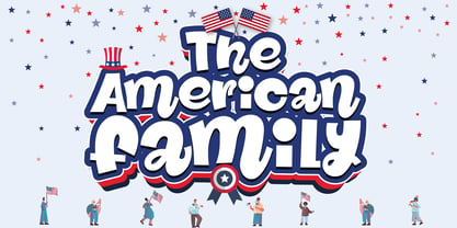 The American Family Font Poster 1
