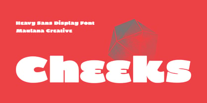 MC Cheeks Font Poster 1
