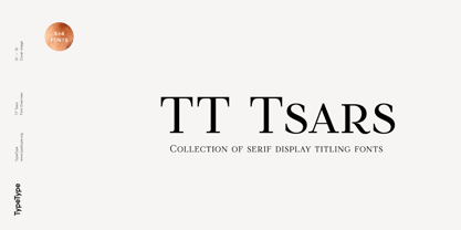 TT Tsars Font Poster 1