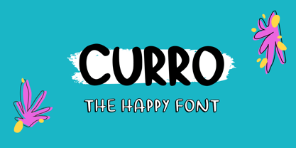 Curro Font Poster 1