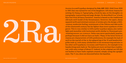 Realise Slab Font Poster 8