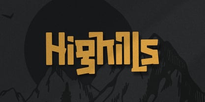 Highills Font Poster 1