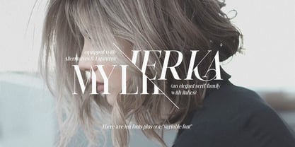 Mylierka Font Poster 1