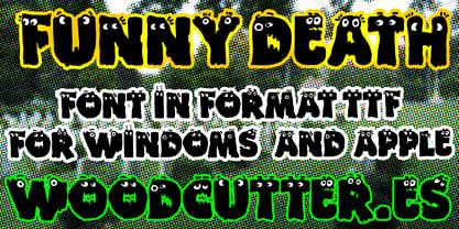 Funny Death Font Poster 4