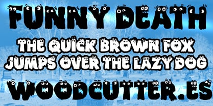 Funny Death Font Poster 2